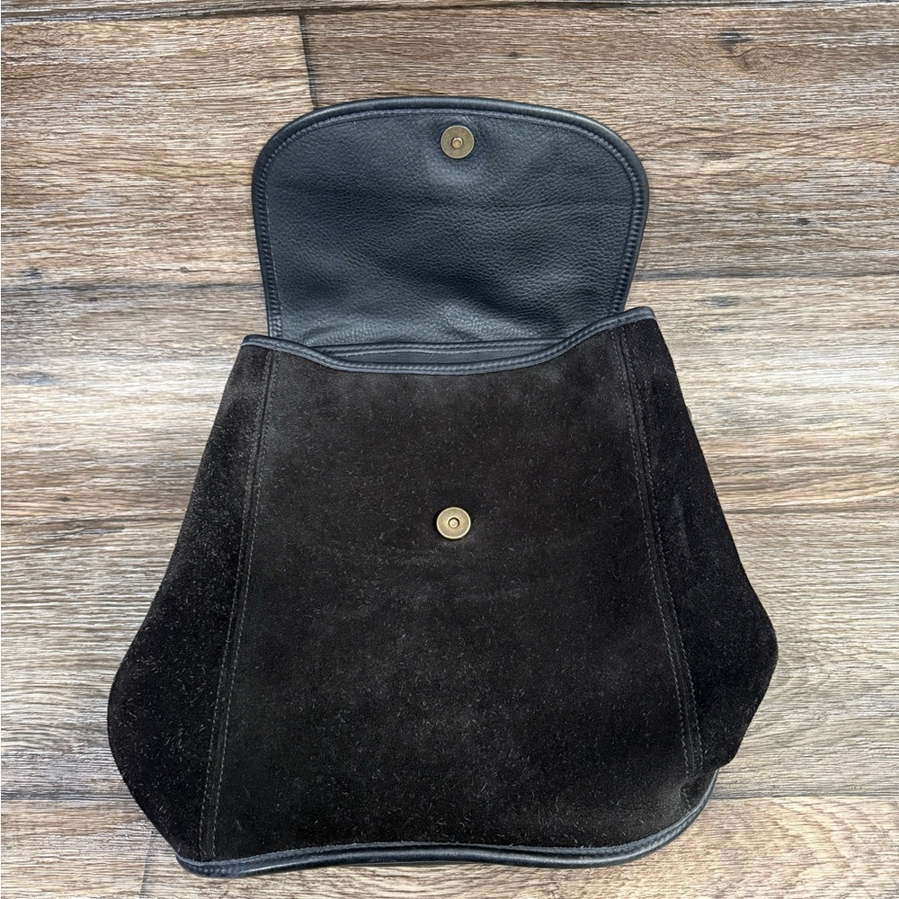 RARE‎ Vintage Coach Berkeley Backpack #9016 Black Flaw - Picture 8 of 10